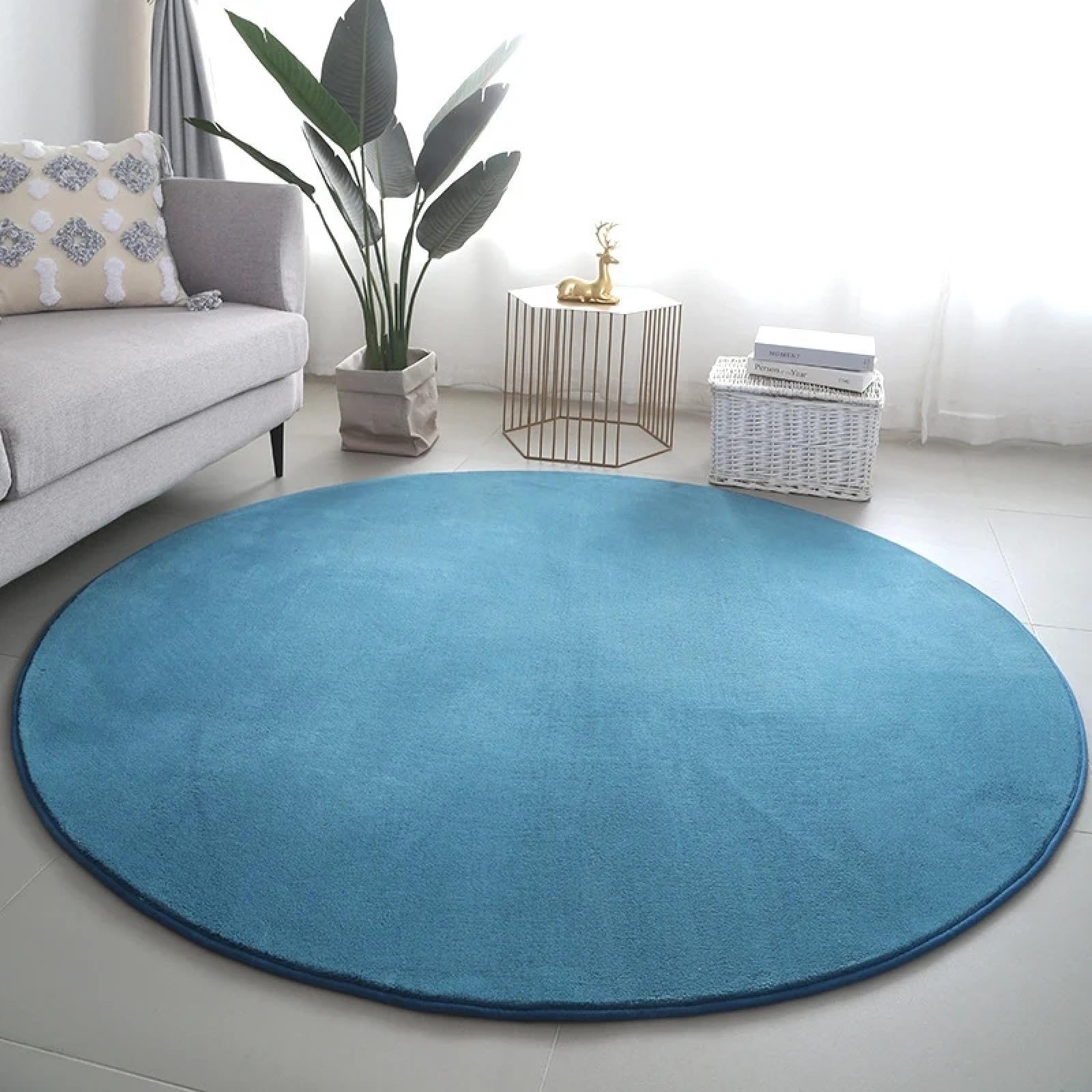 Tapis de sol de balcon antidérapant et doux de 160cm