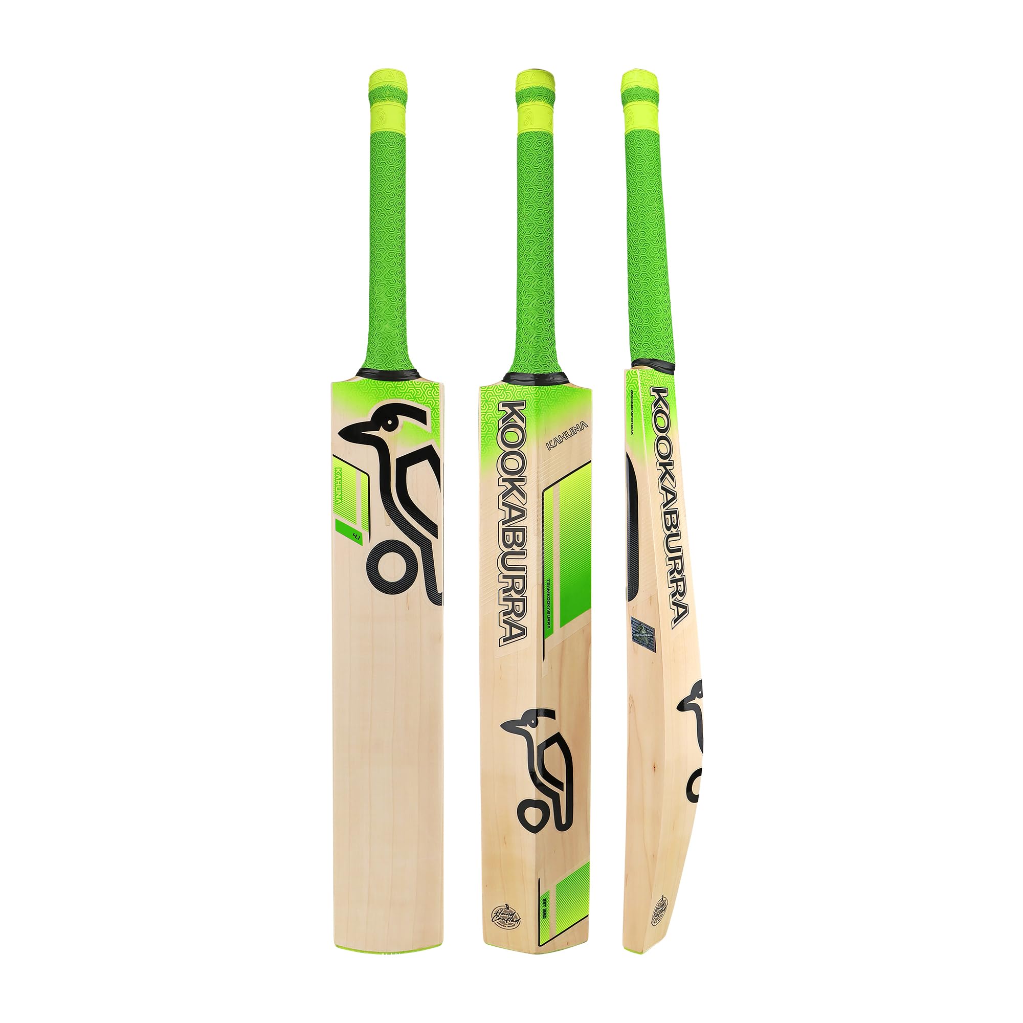 Kookaburra Kahuna 4.1 Cricket Bat - Size 6, Lime