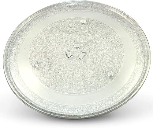 First Choice Brands - Placa de repuesto para placa giratoria de microondas de vidrio de 12.4 pulgadas para GE, Samsung, Hotpoint y más, 12.402 in