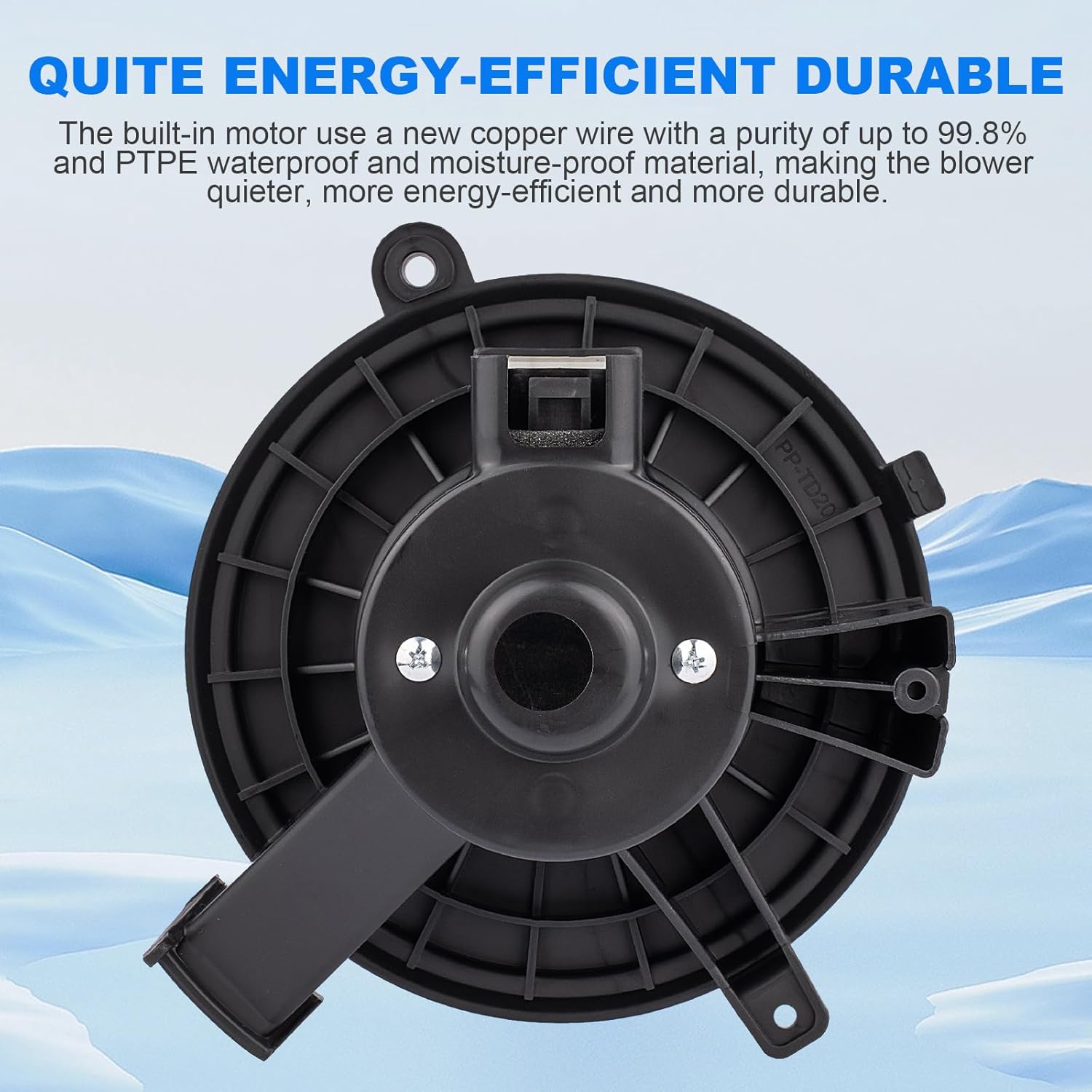 HVAC Blower Motor Assembly 700236 22810567 Compatible with Buick Enclave, for Silverado Traverse, for GMC Acadia Sierra, for Saturn Outlook AC Heater Blower Motor Replacement