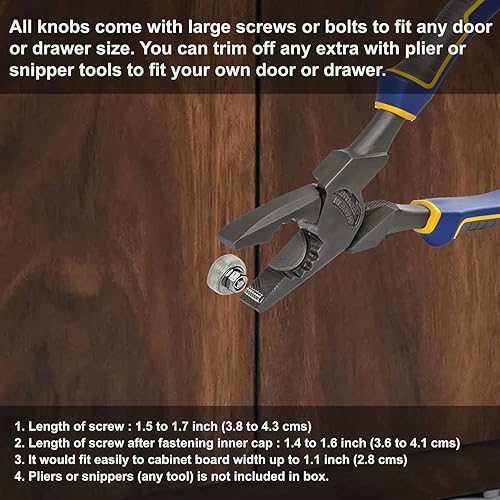 Miniatura 6 de Royal Kraft Pomos de cerámica pintados a mano vintage para armario de cocina, puerta y cajón, armario, armario (10 diseños x 2 piezas  20 perillas)