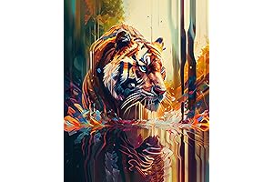 Paint by Numbers Kit - Unleash Your Inner Tiger
