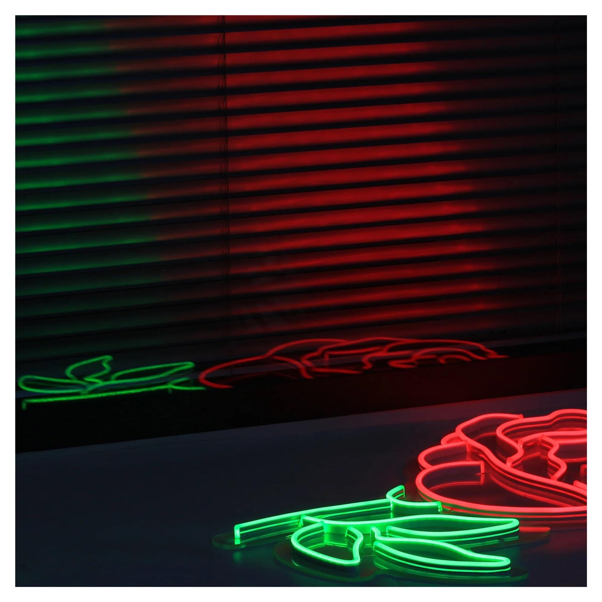Arte Neón Moderno Lámpara De Pared De Neón Rosa, Lámpara De Noche Para Decoración De Habitación Y Fiesta Navideña.(50X69CM)