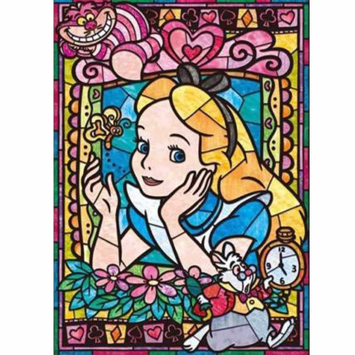 クロスステッチキット ダイヤモンドの絵画 おとぎの国の小さな女の子ダイヤモンド塗装 ダイヤモンドアート 全面貼り付けタイプ ビーズアート 5D モザイクアート ハンドメイド DIY 手芸キット(特別活動) 30x40 cm
