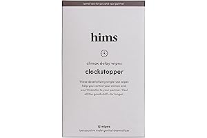 HIMS Clockstopper Climax Delay Wipes