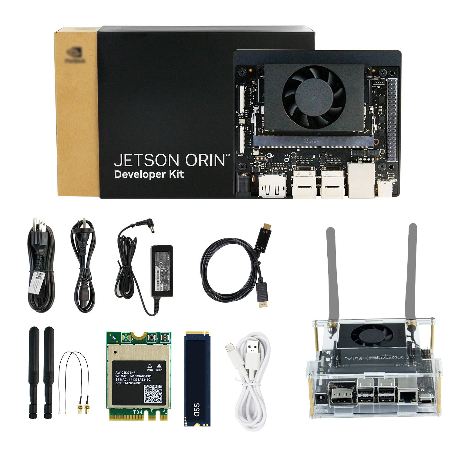 Amazon.com: N-VIDIA Jetson Orin Nano 8GB RAM Super Board(Official