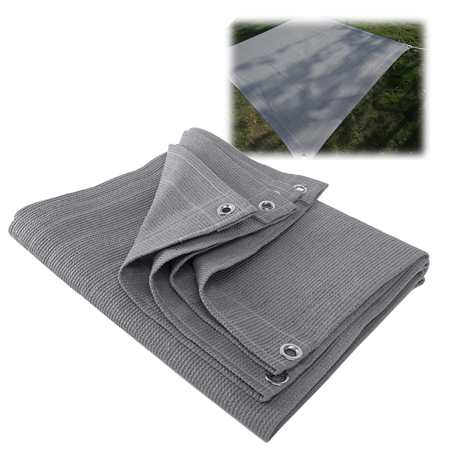 Voile d'ombrage sur mesure 3x8m pour pergolas et terrasses extérieures
