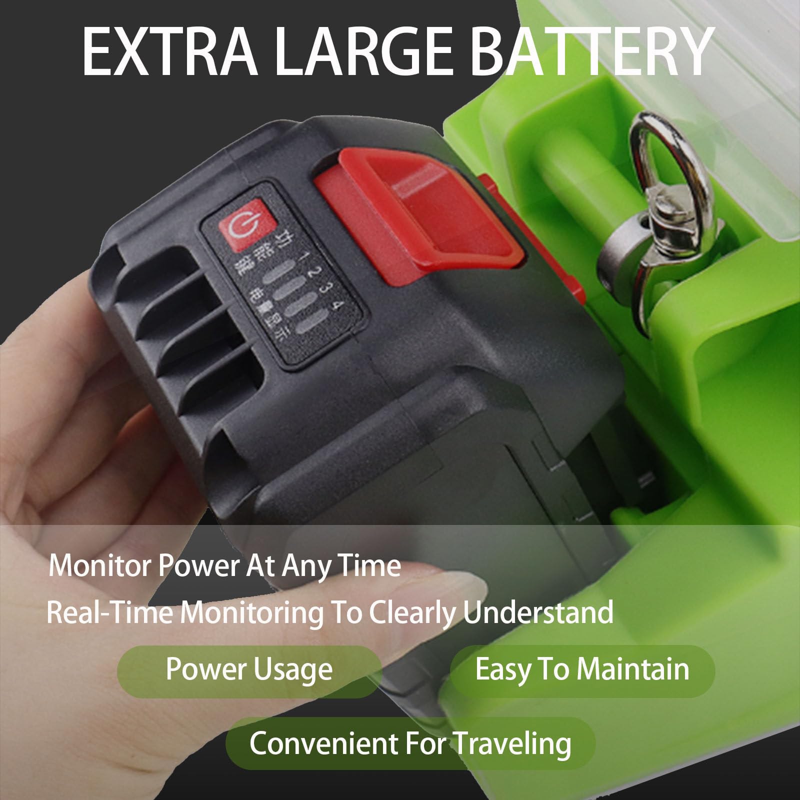 Betoniera elettrica, Miscelatore per Malta Portatile, betoniera elettrica Portatile da 1800 W con 6 velocità Regolabili, Miscelatore a Doppia coclea