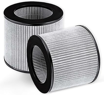 2801 Replacement Filter Compatible with Bissell MYair Personal Air Purifier 2780 2780A 2780B 2780P and 27809 - Compare to My Air Part 2801, High Efficiency Activated Carbon Filters (2 Pack)