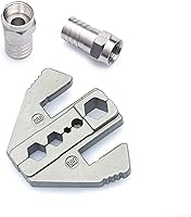 Vista 27 de Wirefy Matriz de Crimpado de Conector de Empalme Termorretráctil 22-8 AWG Matriz de Repuesto para Herramienta de Crimpado de Trinquete Wirefy