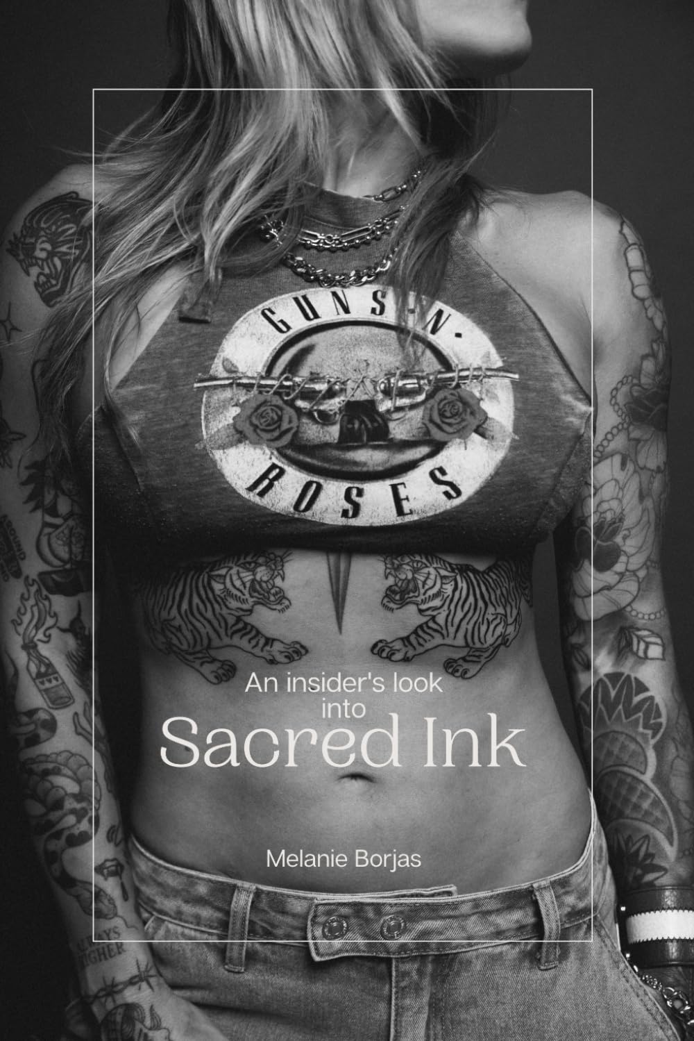 Sacred Ink encre corporelle longue tenue pour des tatouages éphémères au tracé noir intense