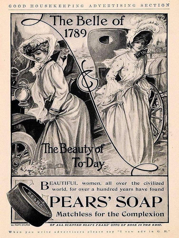 Migsrater Pears Soap Tin Sign Vintage Novelty Funny Iron Painting Metal Plate