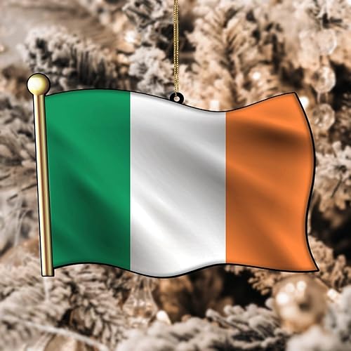 Vista 110 de Adorno acrílico de Navidad de Filipinas, decoración de árbol de Navidad, adorno de Navidad nacional para niños, bandera de Filipinas, banderas