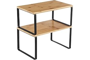 SONGMICS Expandable Kitchen Counter Shelf
