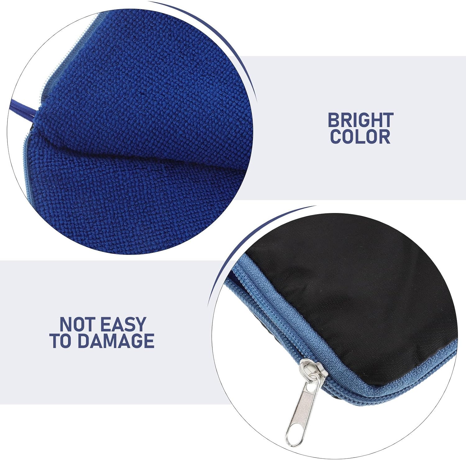 3 Pack Folding Umbrella Storage Bags, Absorbent Oxford Cloth Sleeves image 3