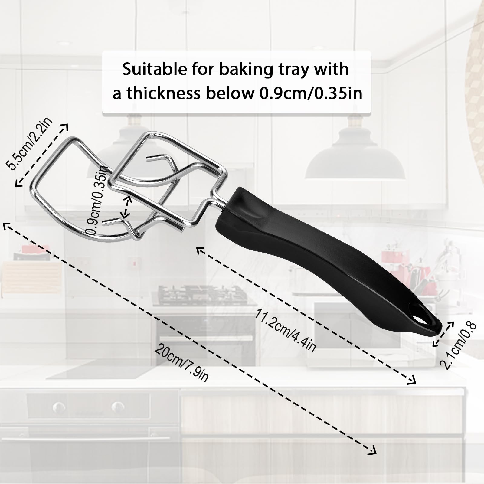 Stove Rack Puller Kitchen Safety Gadget MIOIO Oven Rack Puller Tool - Heat Resistant ...