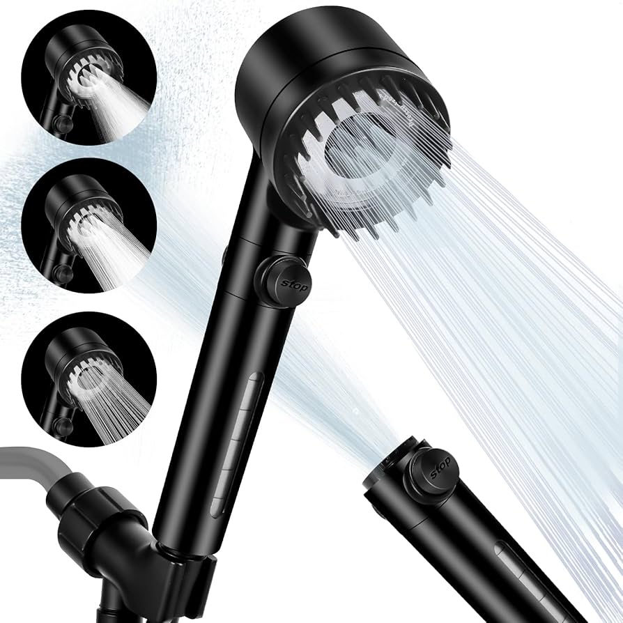 Amazon.com: Luxsego High Pressure Shower Heads with Handheld