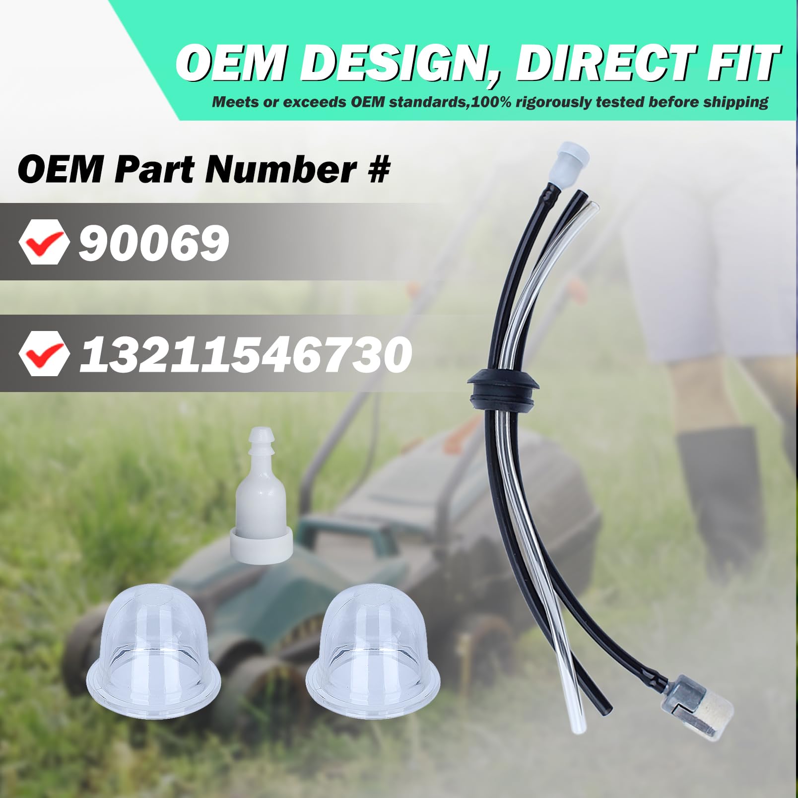 Fuel Line Kit For Echo SRM210 SRM225 SRM230 SRM2100, 44 OFF