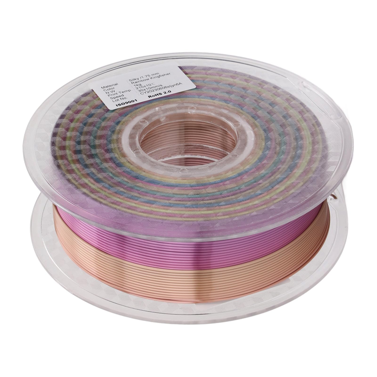 Filament do drukarki 3D PLA Druk jedwabiu Błyszczące materiały eksploatacyjne do projektów drukowania 3D Szpula 1,75 mm 1 kg