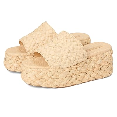 Loeffler Randall Aaron Platform Raffia Mule Women