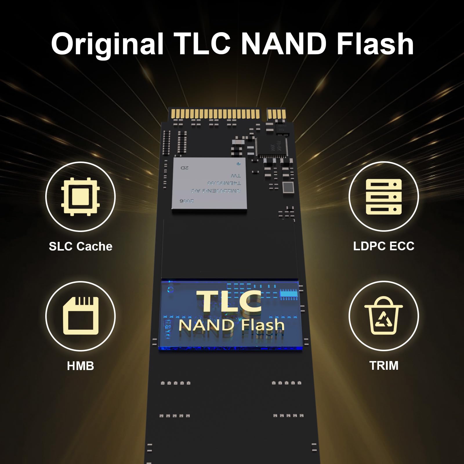 Amazon.com: AVOETY SSD 1TB - M.2 NVMe PCIe Gen4x4 with Graphite