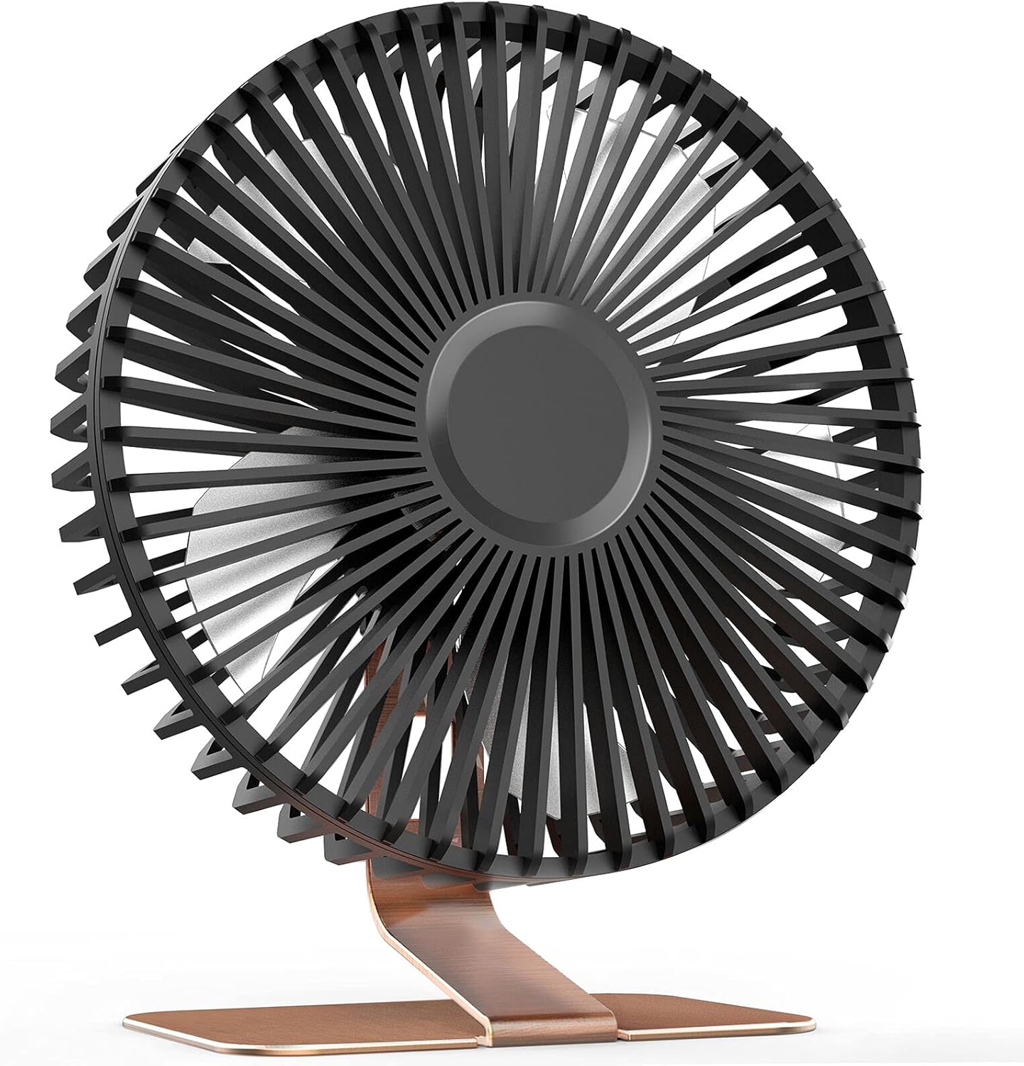 SLENPET 6 inch USB Desk Fan, 4 Speeds, Ultraquiet, 90