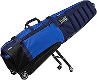Vista 1 de Sun Mountain ClubGlider Meridian Golf Travel Bag - 4-Wheel Rolling System, Extendable & Retractable Legs for Easy Transport, Effortless Travel &