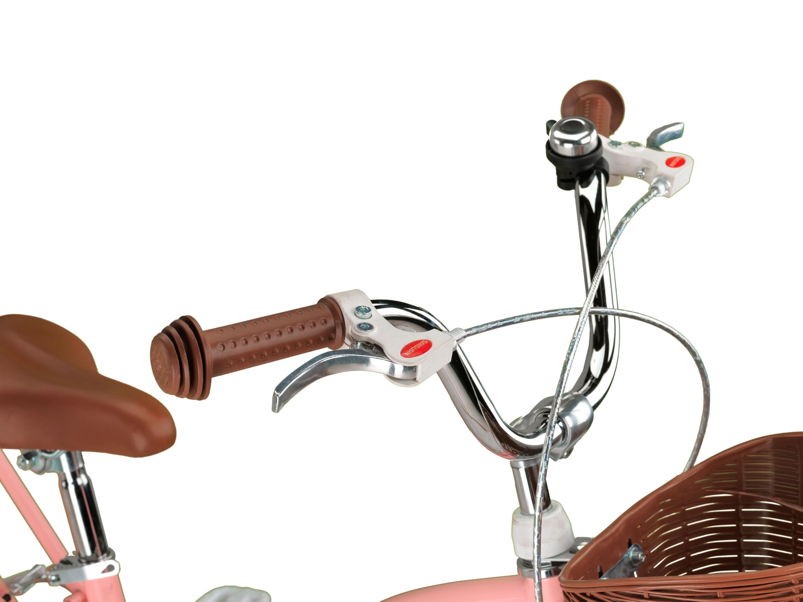 Chillaxx Bici Linda Premium per bambini City Bike da 20 pollici, per ragazze, ragazzi, olandese City Bike per bambini, adatta per 6,7, 8, 9, 10, 11 anni