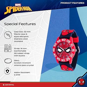 Amazon | Marvel スパイダーマン 子供用 プラスチック Time