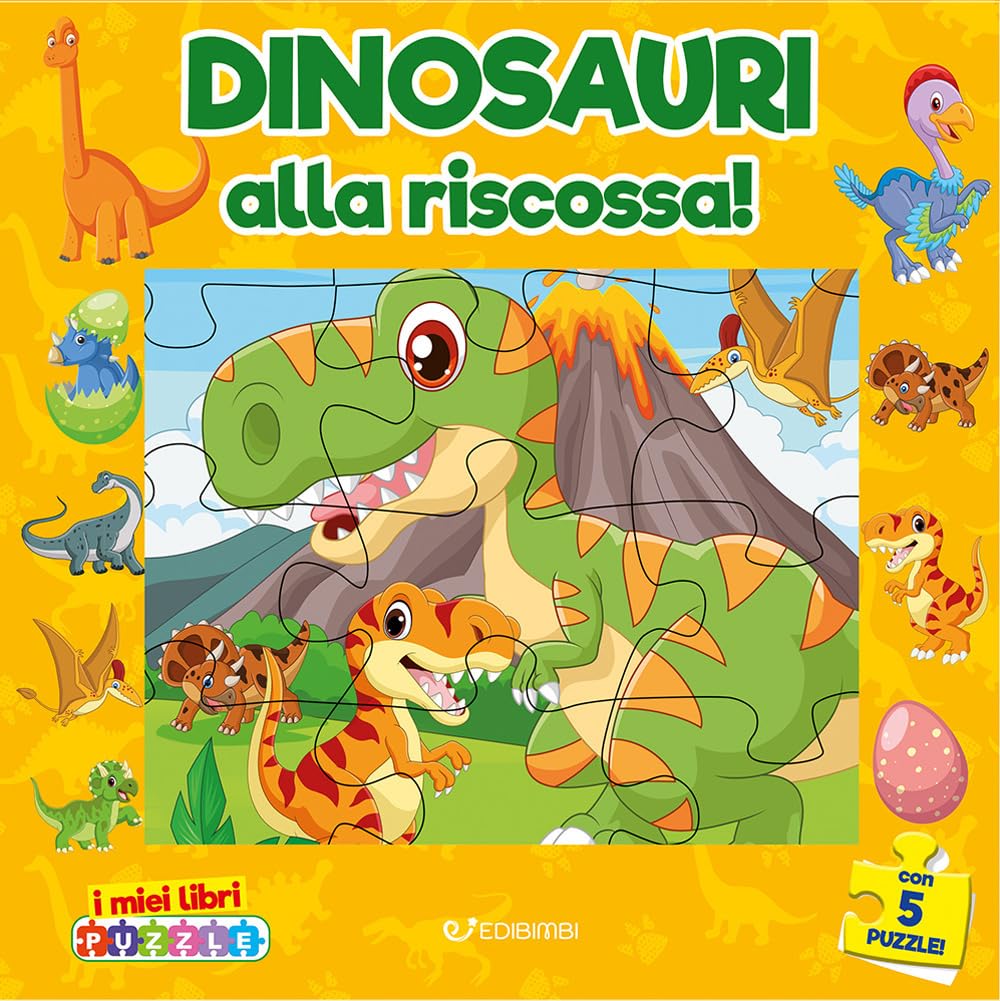 Dinosauri Alla Riscossa. I Miei Libri Puzzle. Ediz. Illustrata - 4