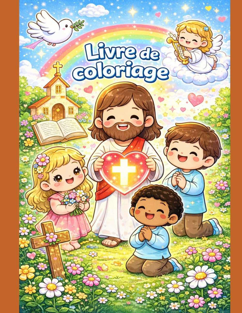 Mon livre de coloriage: Coloriages, Jeux et activités douces pour enfant de 4 à 6 ans