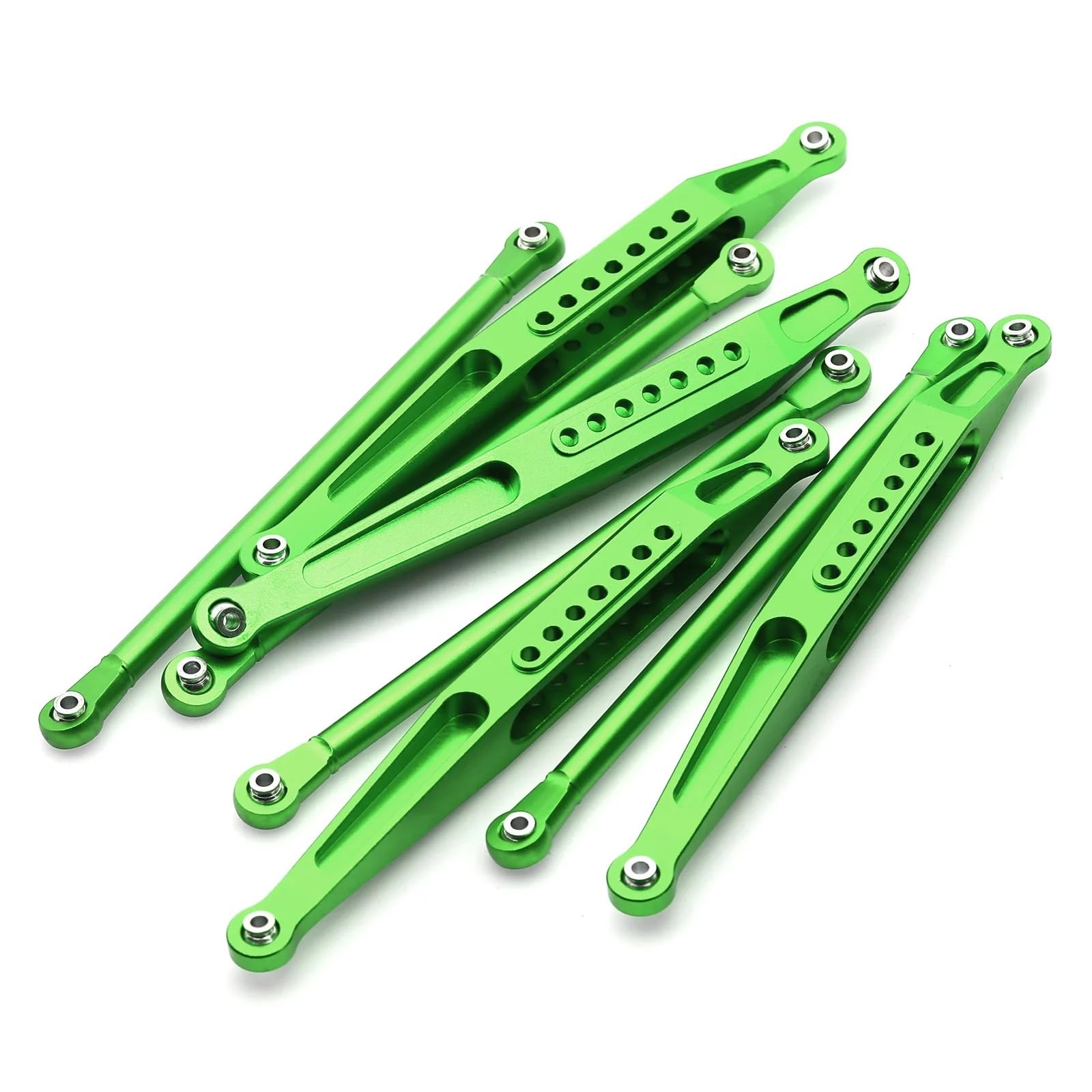 Per Losi Per LMT 4WD 1/8 Metallo Superiore E Inferiore Telaio Di Collegamento Set Asse Solido Monster Truck RC Auto Parti Aggiornamento Accessori Ricambi Modellini RC