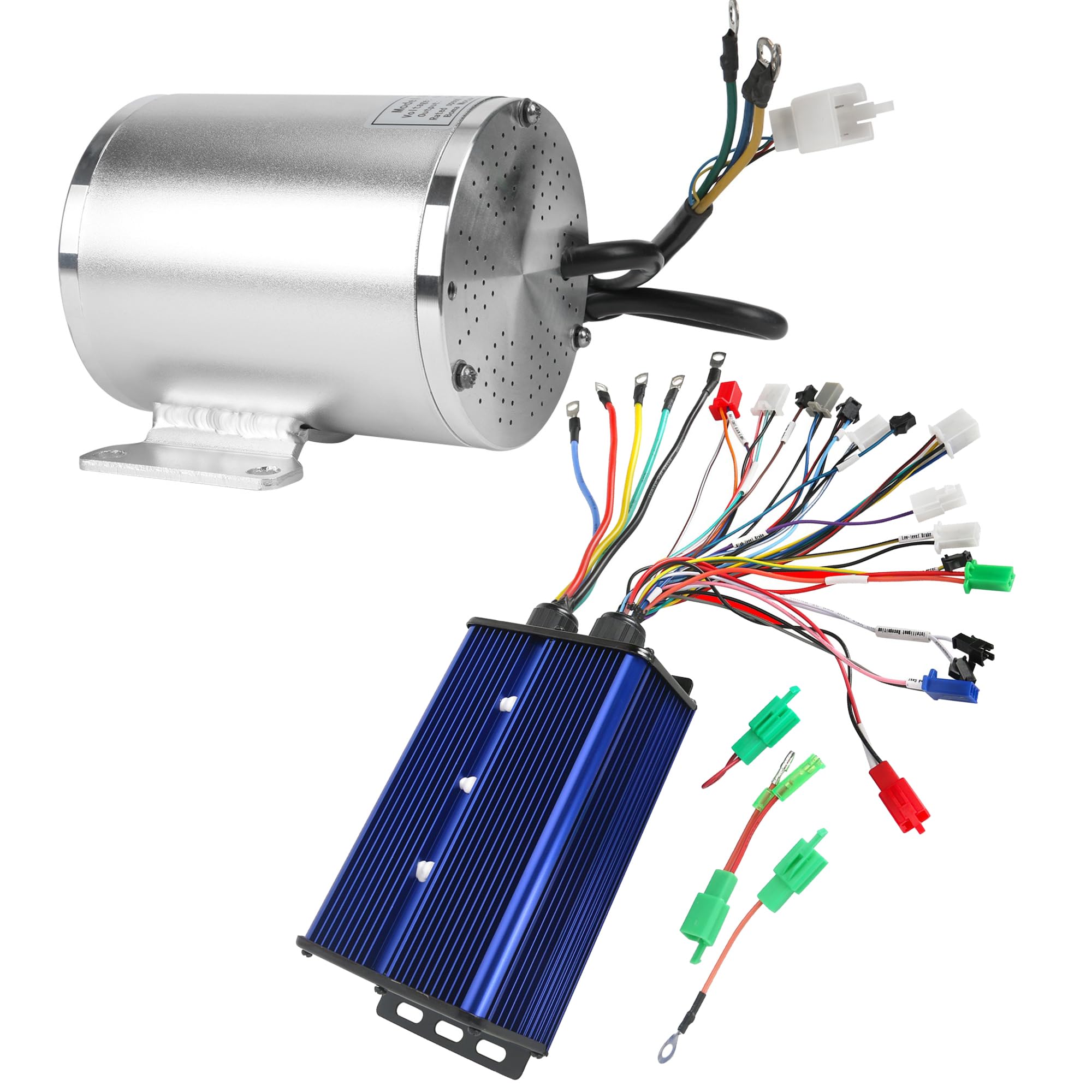 ICONSPORTSS 72V 3000W Brushless DC Motor & Controller Kit – High-Performance 4900RPM Electric Motor with 5.8N.m Torque – Compatible with E-Bike, Scooter, Go-Kart, ATV, Mini Electric Car