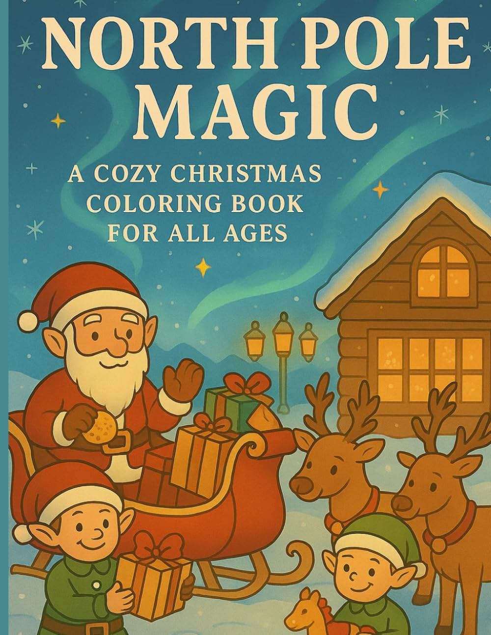 North Pole Magic: A Festive Christmas Coloring Adventure for All Ages