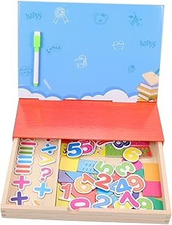 TOYANDONA 1 Conjunto De Quebra-Cabeça Magnético Quebra-Cabeça 3D Quebra-Cabeças Para Crianças Quebra-Cabeças De Madeira Para Crianças Brinquedo De Quebra-Cabeça De Madeira Para Meninas