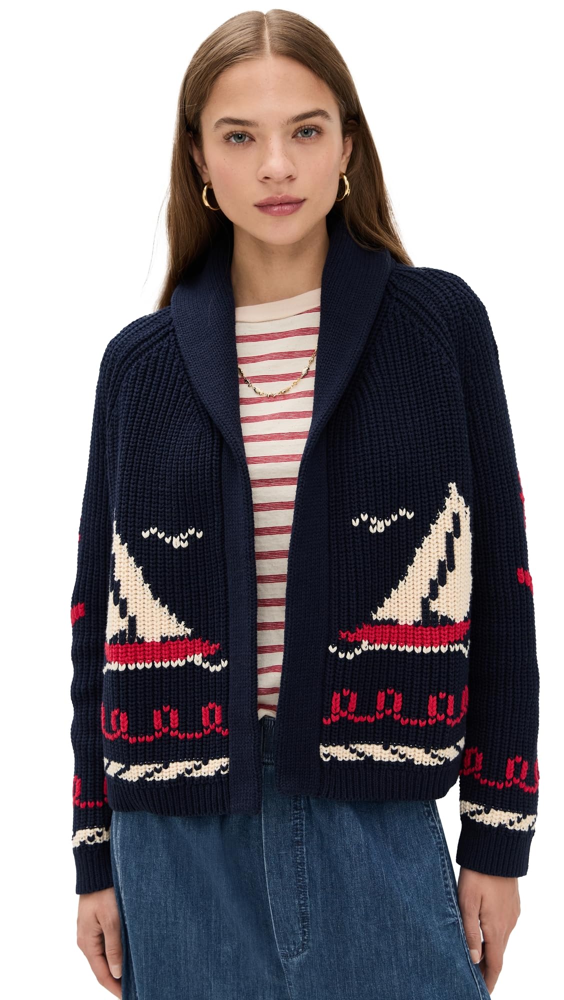 The Sailboat Lodge Cardigan
