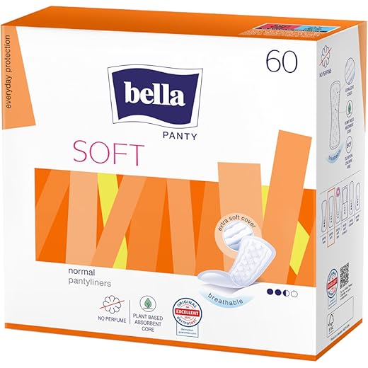Bella Panty Soft Classic Liners, Pack of 60