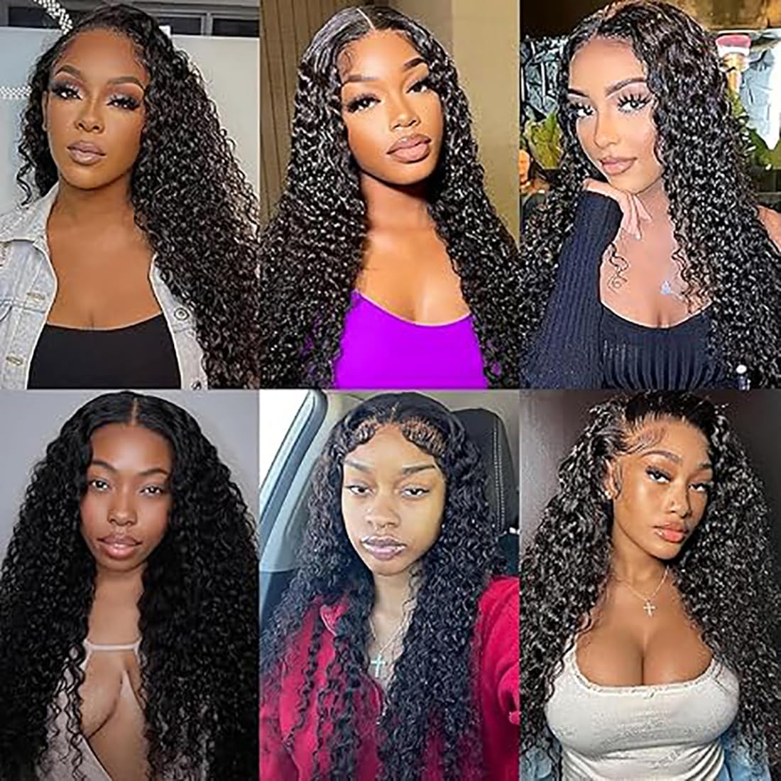 Echthaar Tressen Bündel Curly Wave Human Hair Extension 3 Bundles Unprocessed Remy Haartressen Double Weft #1B Natural Black Color for Woman 22 24 26 Inch