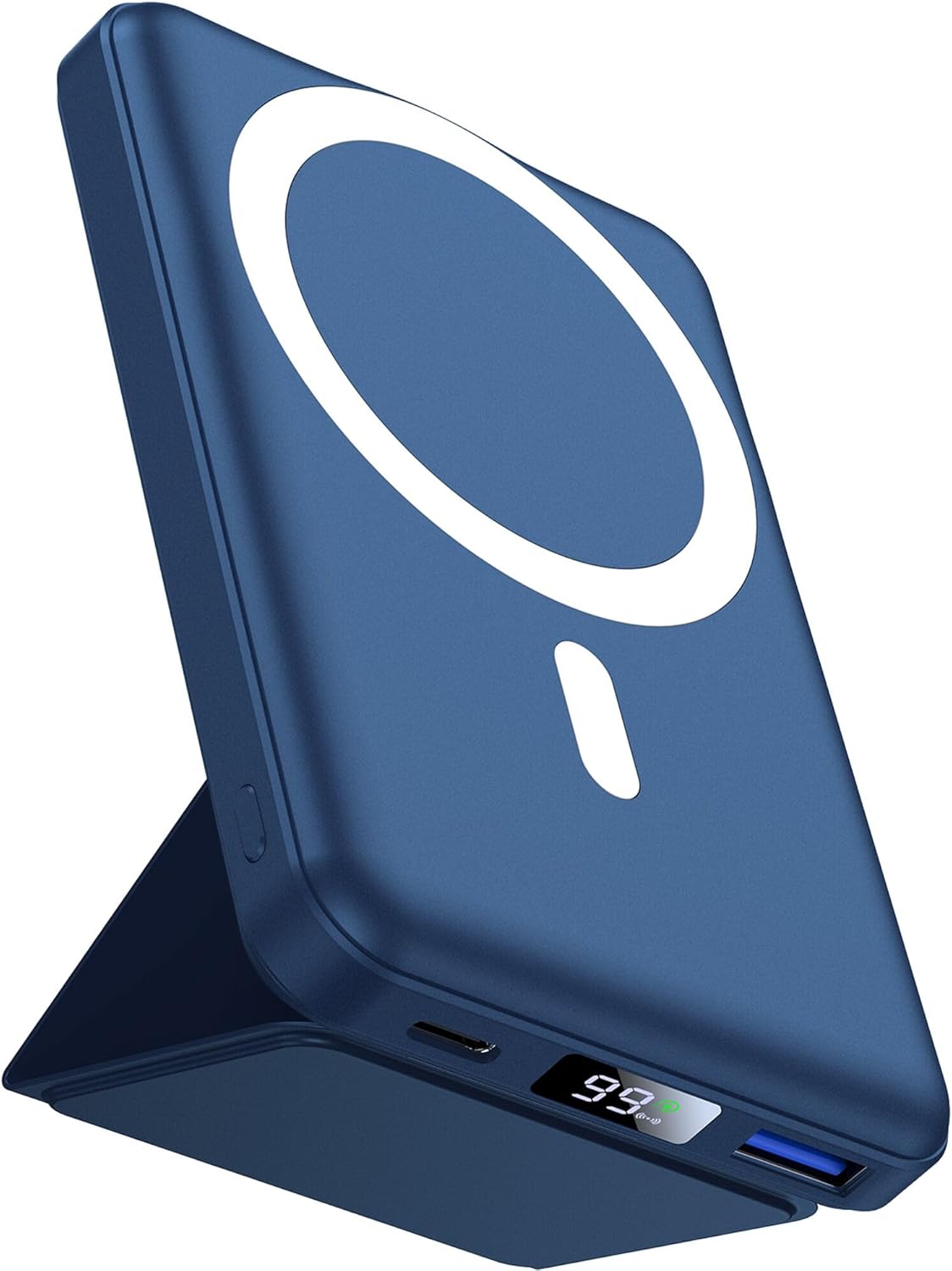 Yiisonger Wireless Portable Charger, Foldable 10000mAh Battery