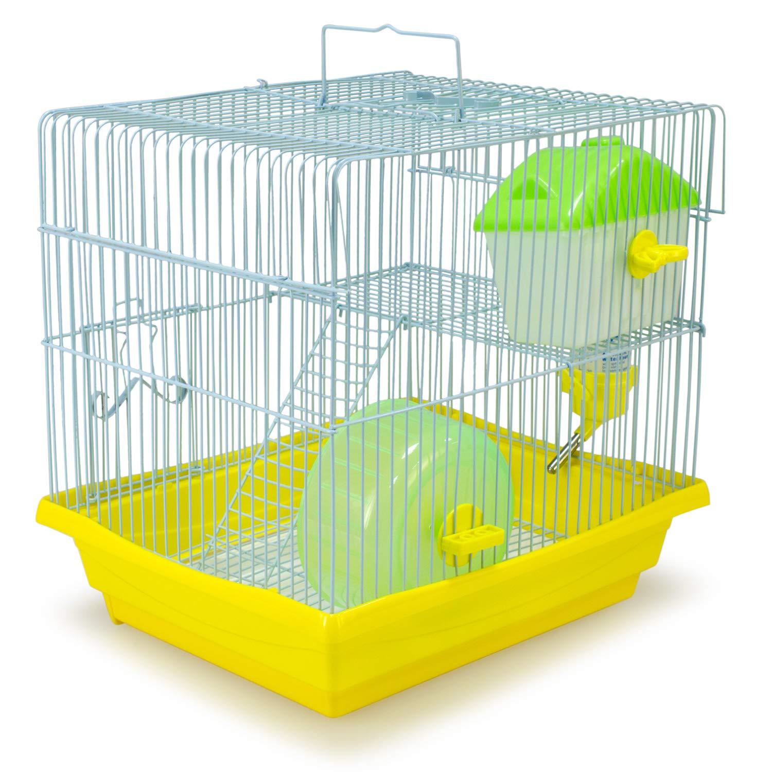 Arquivet Kit 4 Jaulas Nueva Ibiza para roedores 35 x 28 x 34 cm - Se Incluyen 4 jaulas - Jaula metálica para Hamster con un Piso - Accesorios para Hamsters - Casa para Hamster