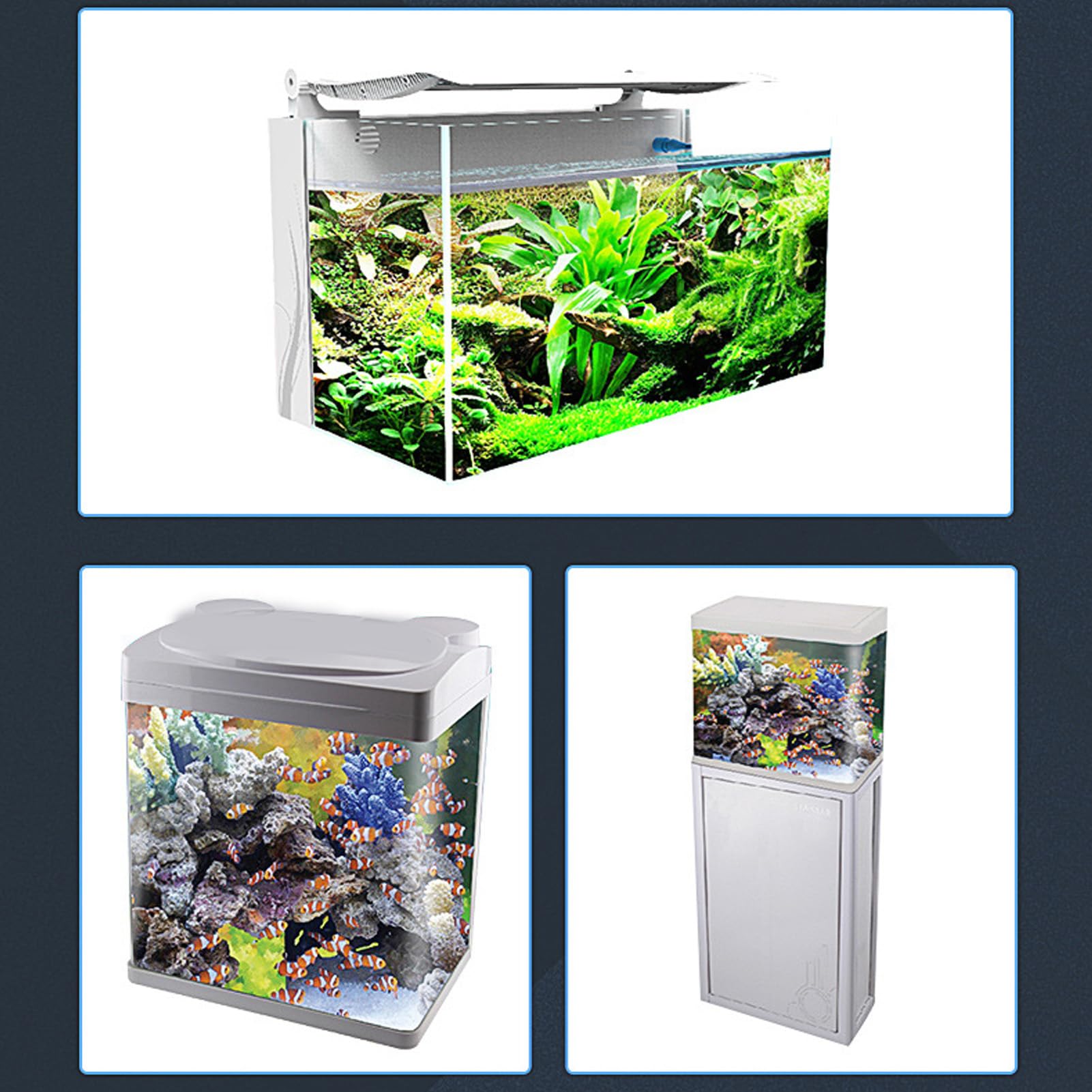 Pompa Ad Aria per Acquario, Batteria 4400 MAh, Efficiente | Pompa per Ossigeno con Flusso D'aria Regolabile Silenziosa per Acquari, Super Silenziosa, Compatta
