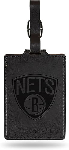 Rico Industries NBA Philadelphia 76ers - Etiqueta de gamuza ultra grabada con láser azul, incluye tarjeta de identificación