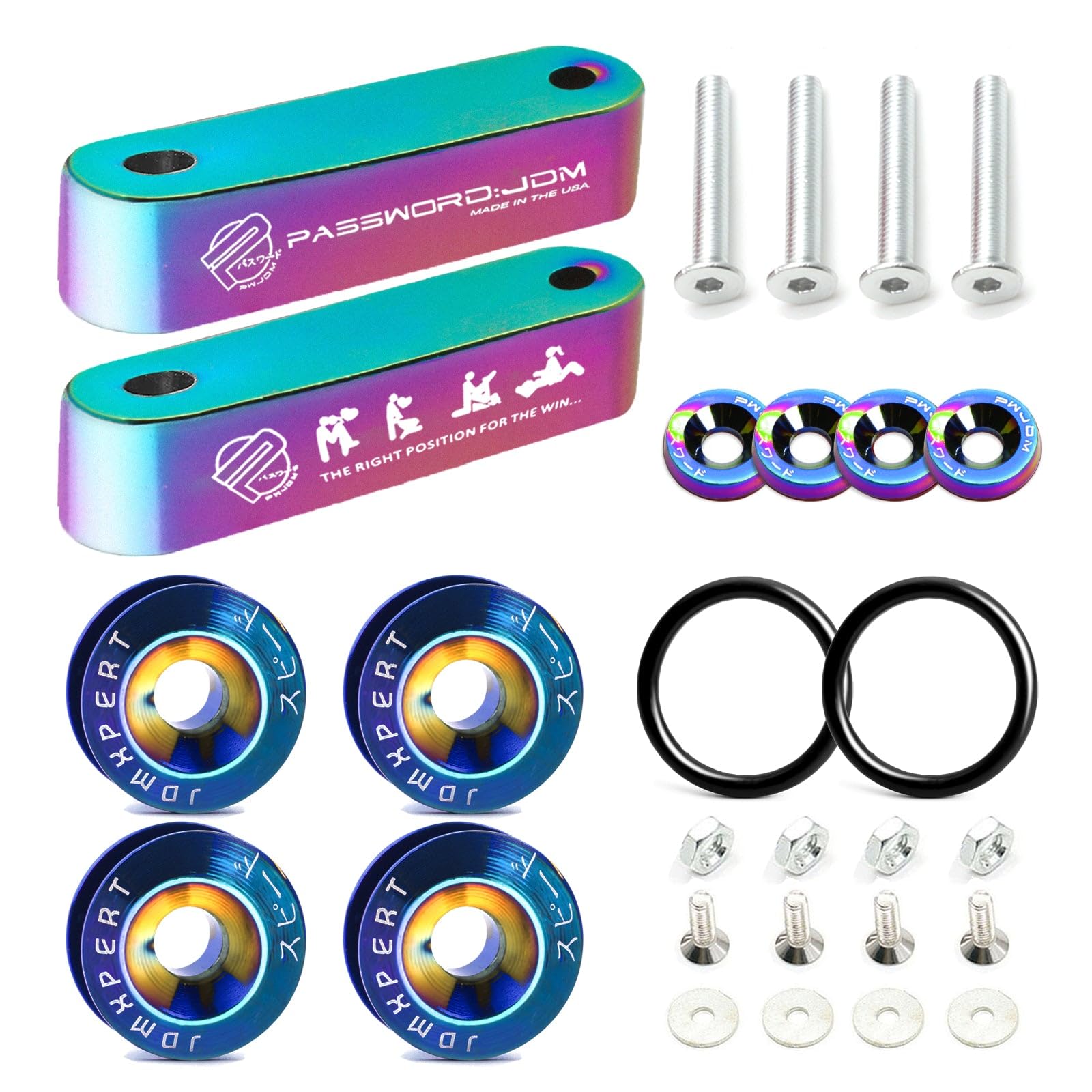 Xotic Tech JDM Hood Spacer Hood Riser 3/4