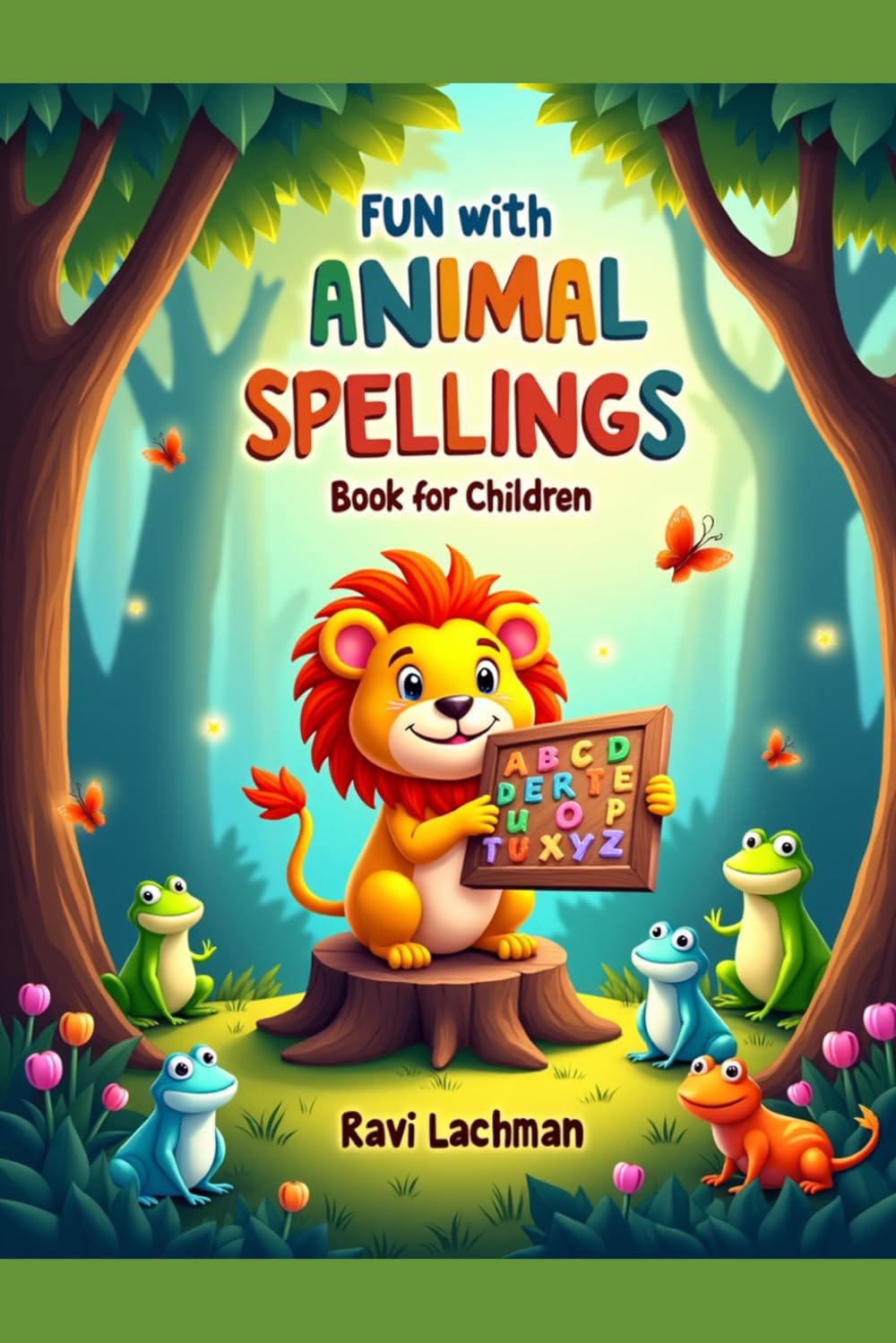 Fun with animal spellings Book for Children