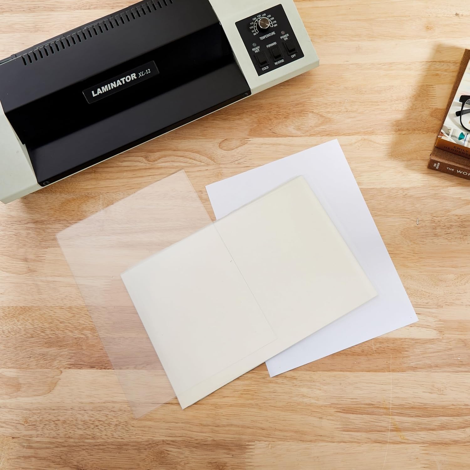 GMP Laminator, A4 Size, 125 Microns Glossy Laminating Pouches, Hot