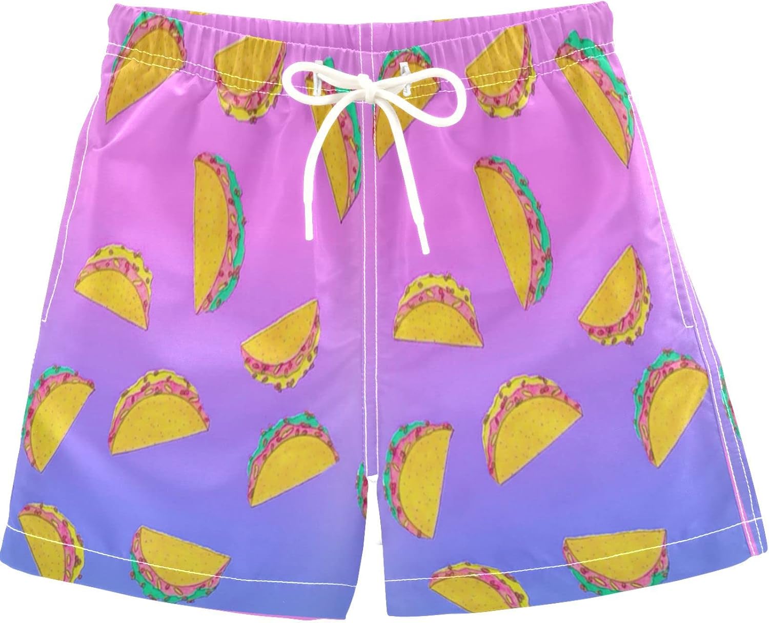 visesunny Boys Surfing Board Shorts Quick Dry Boys Swim Shorts s Swim Trunks Size from 2T to 14/16