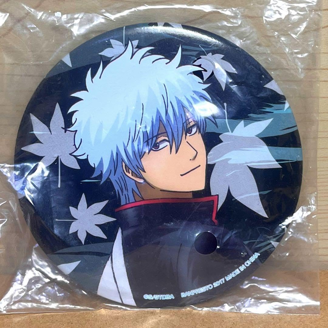 銀魂 一番くじ 困った時は笑っとけ笑っとけ ビック缶バッジ 坂田銀時