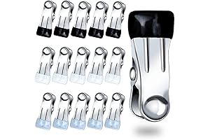 30-Pack Unbreakable Clothes Clamps for Outdoor and Indoor Drying