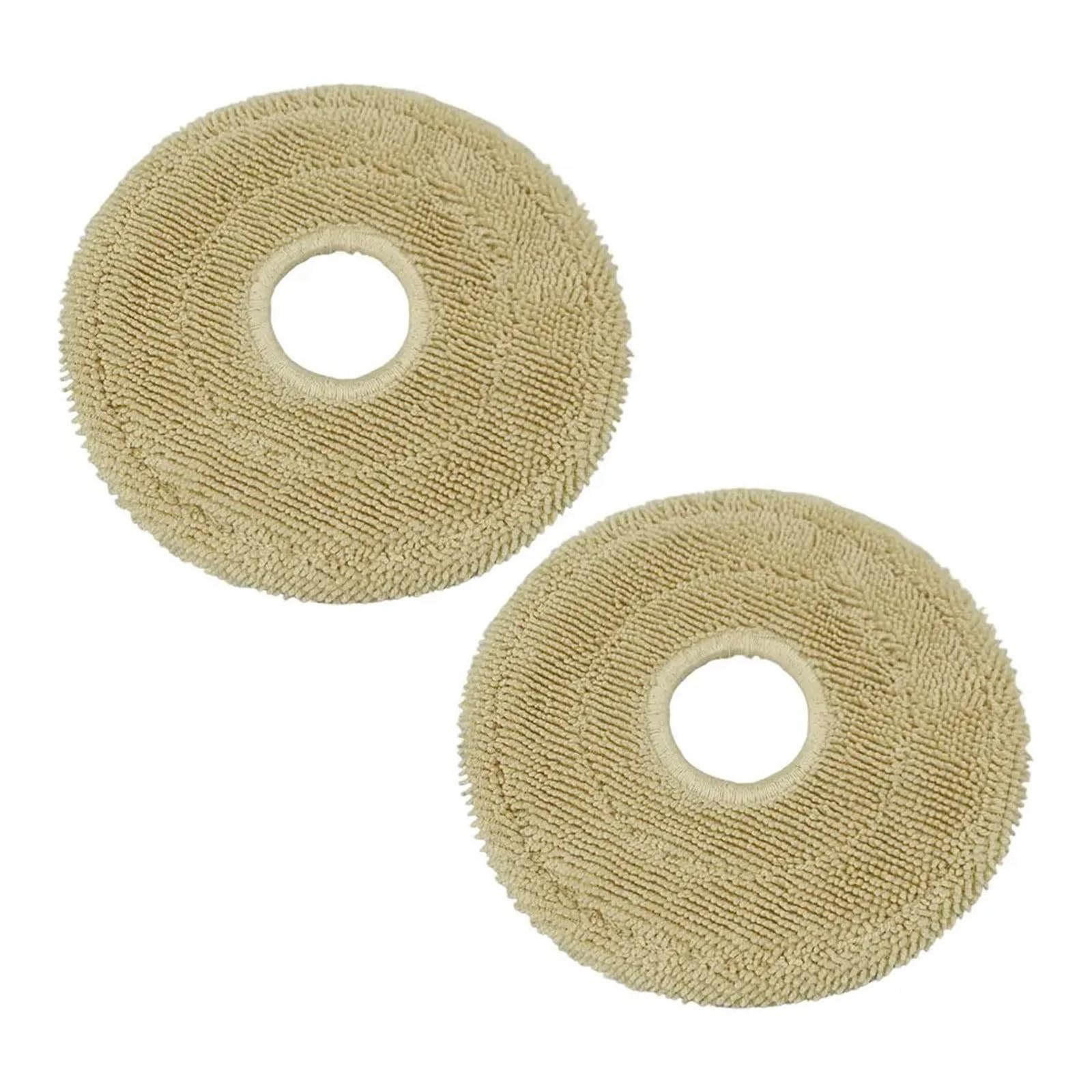 AIHDBCL Compatible For MOVA， MOBIUS 60 Robot Vacuum Cleaner Mop Cloth(2pc)