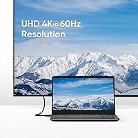 Vista 3 de CableCreation Cable Displayport de 10 pies / 9.8 ft, cable DP 4K 1.2 macho a macho, soporte 4K @60Hz, 2K @144Hz compatible con computadora